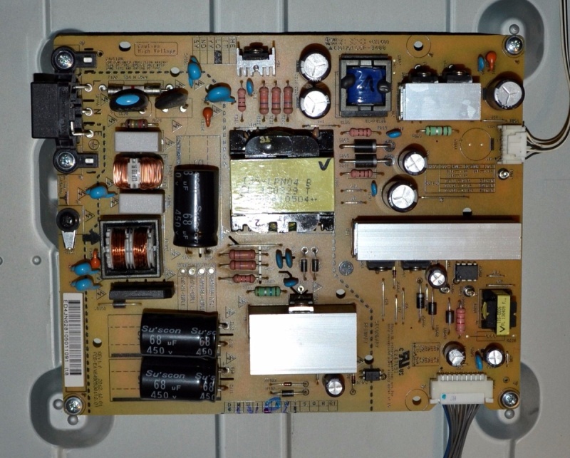 Panne d'alimentation sur un téléviseur LG 42LW5400 – Rep-Tronic