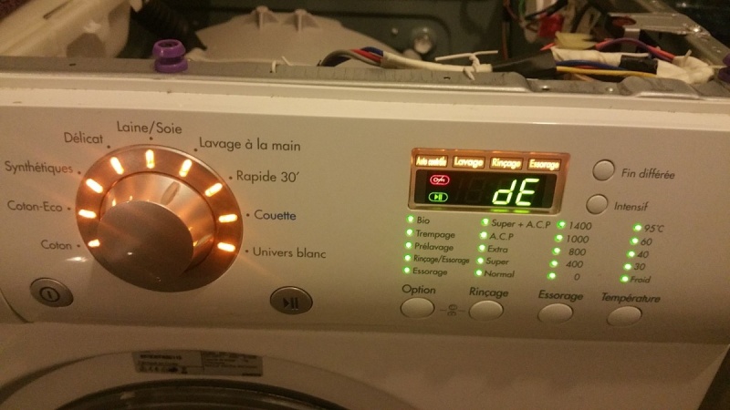 Panne lave-linge : Pourquoi mon lave-linge LG affiche un code