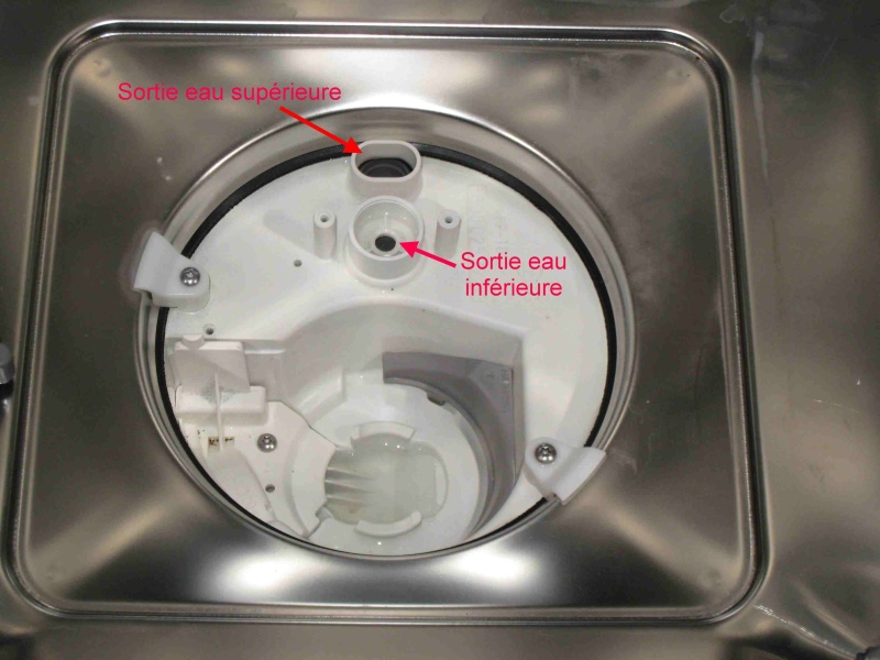 Aanpassing terwijl Overleg Panne arrivée d'eau sur lave-vaisselle Siemens modele: SE25A292FF/25