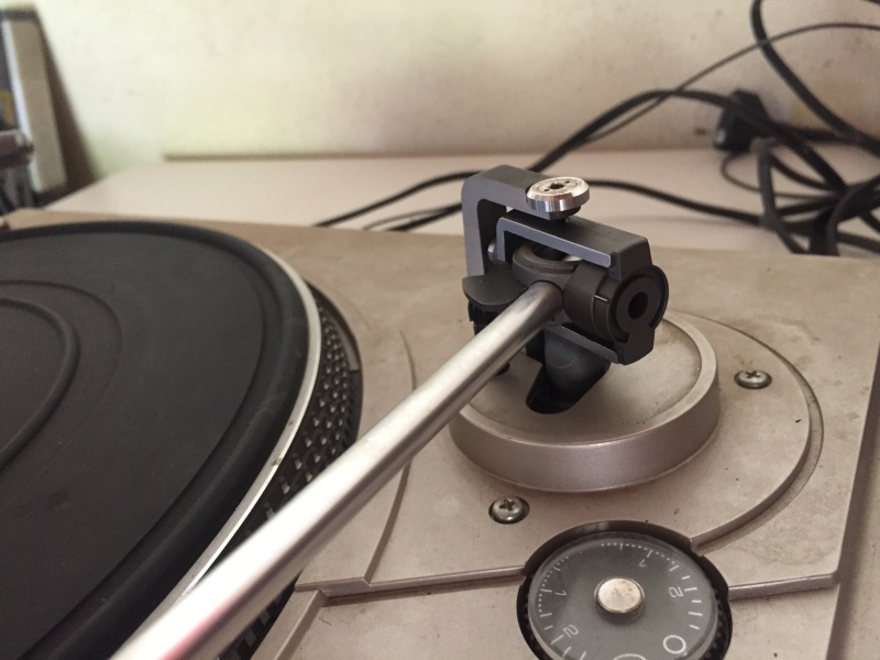 Réparer platine vinyle DUAL CS 607 (tête de lecture et force d'appui du  bras)