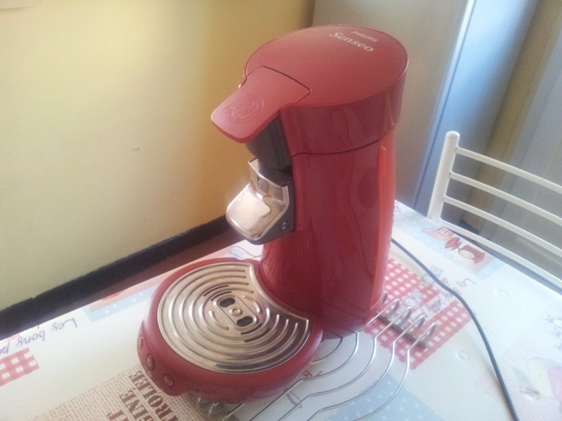 Machine à café PHILIPS Senseo rouge[pour réparation ou p