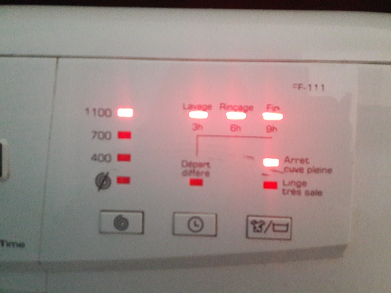 Lave linge Fagor FF-111 n'essore pas