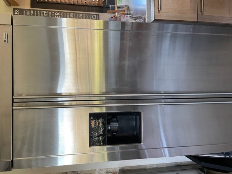 Réparer tuyau eau porte frigo américain 
