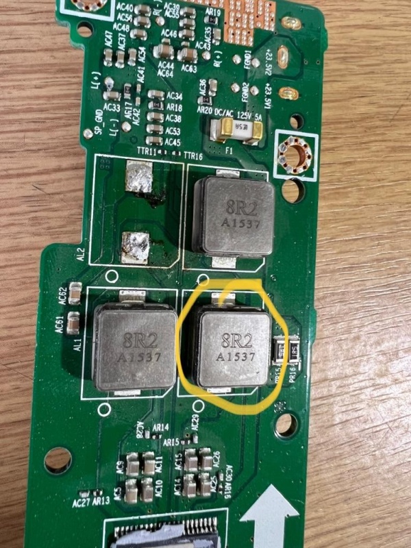 Samsung HW450J sound bar cuts out at startup in In protection Chaîne Hifi