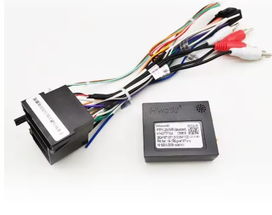 cablage et facade radio