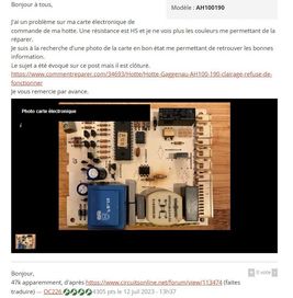 screenshot "post cloturé"