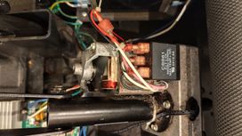 moteur tourne pour calibrage inclinaison, pas la vis moteur