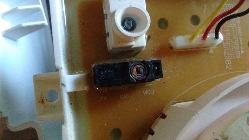 Propulsion touche bouton démarrer pour LG wd-n10240d/t12360d/a12355ds machines à laver partie 